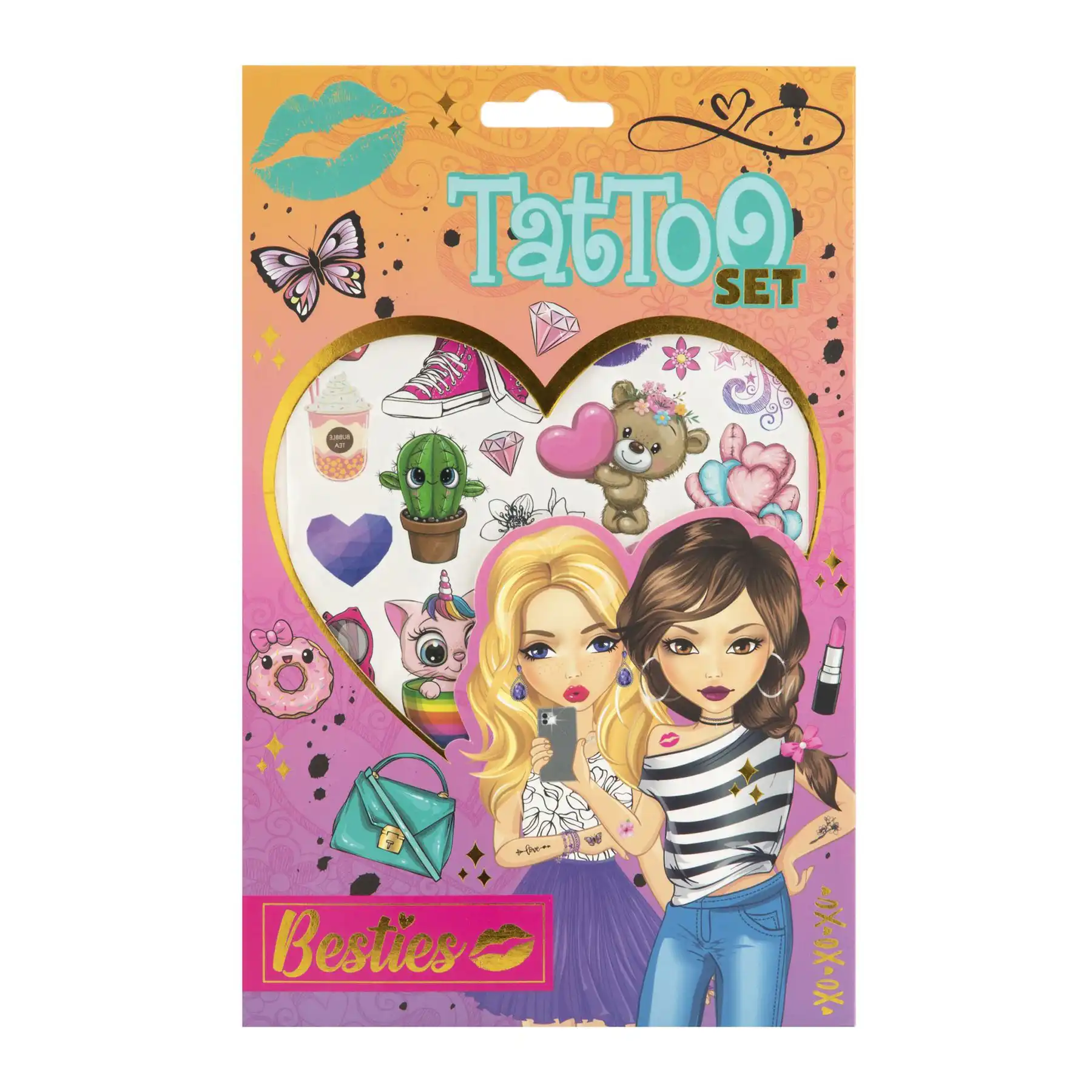 Moxy Комплект татуировки Besties