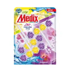 Ароматизатор за тоалетна Medix Perfume Duet Fruits & Orchid