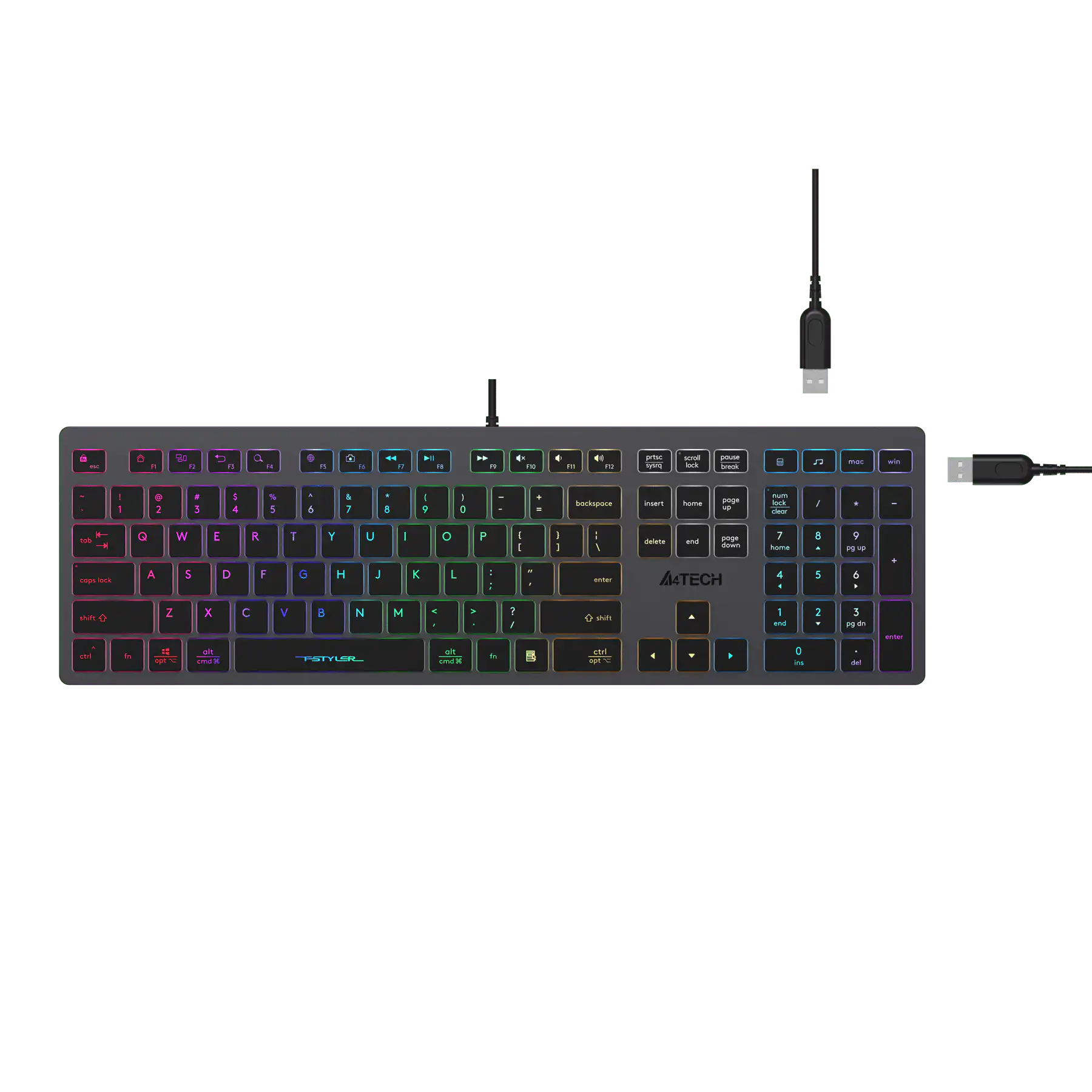 Клавиатура A4Tech Fstyler FX60H