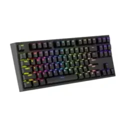 Клавиатура Genesis Gaming Keyboard Thor 404 TKL Black RGB Backlight US Layout Brown Switch