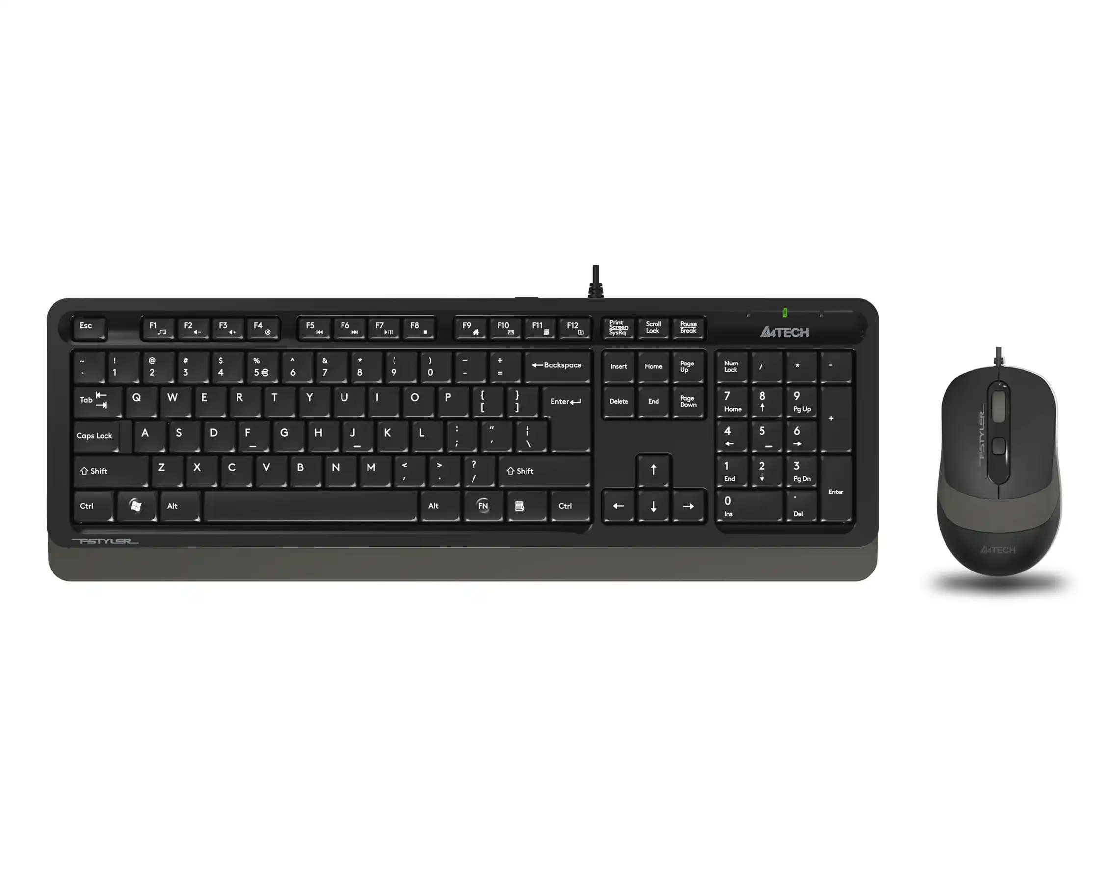Комплект A4Tech - клавиатура и мишка Fstyler F1010S