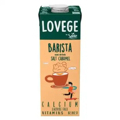 Овесена напитка LOVEGE Barista SALT CARAMEL 1 L