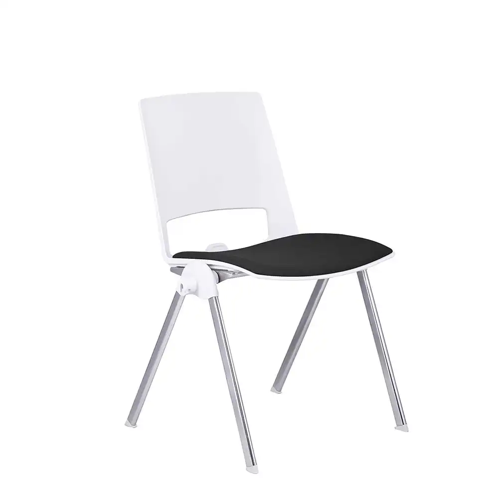 Посетителски стол RFG Sweet Chrome White