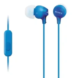 Слушалки Sony Headset MDR-EX15AP blue