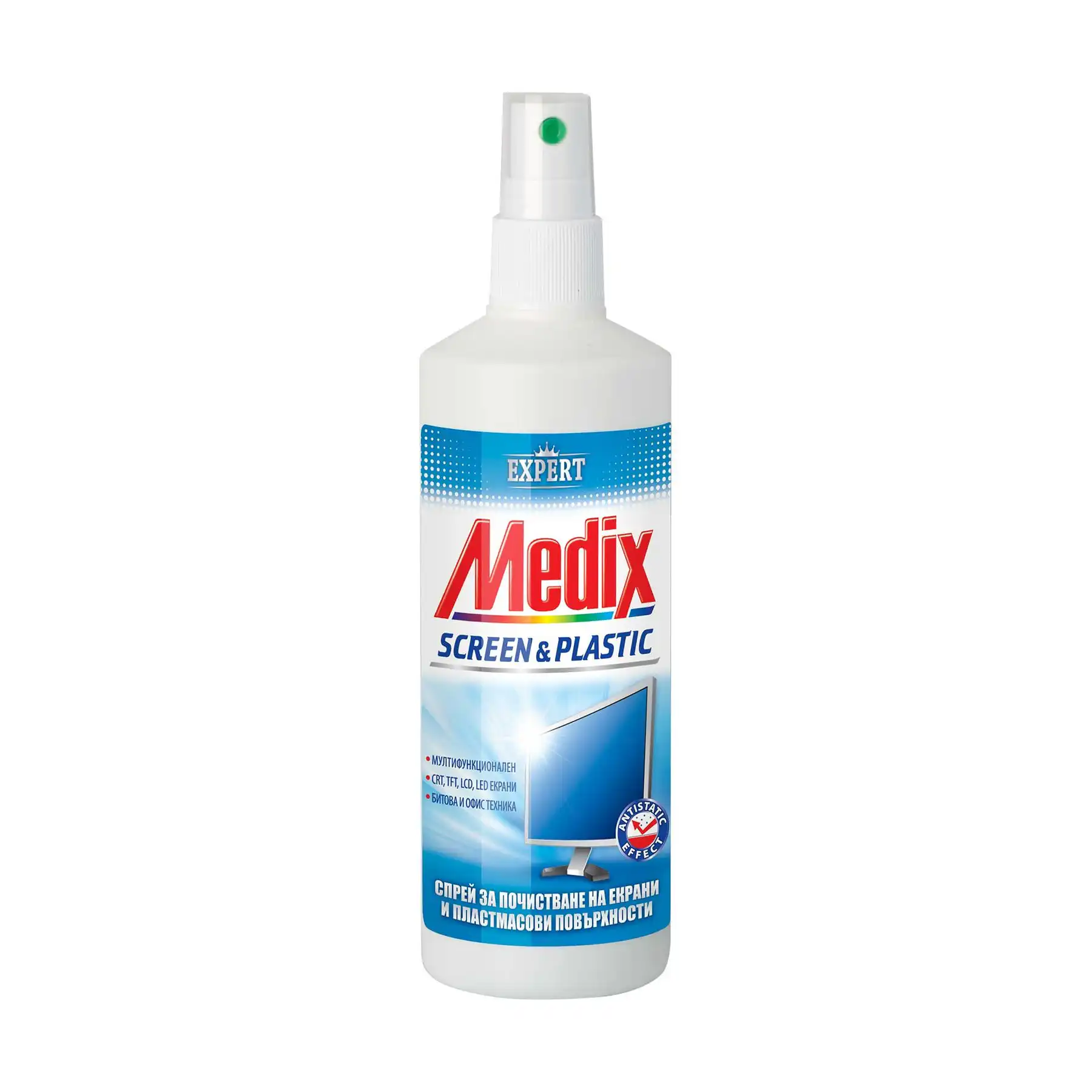 Спрей за почистване Medix Expert Screen & Plastic