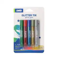 Течно лепило Junior Glitter Tix