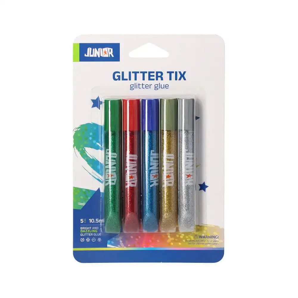 Течно лепило Junior Glitter Tix