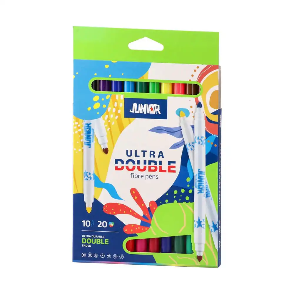 Флумастери Junior Ultra Double