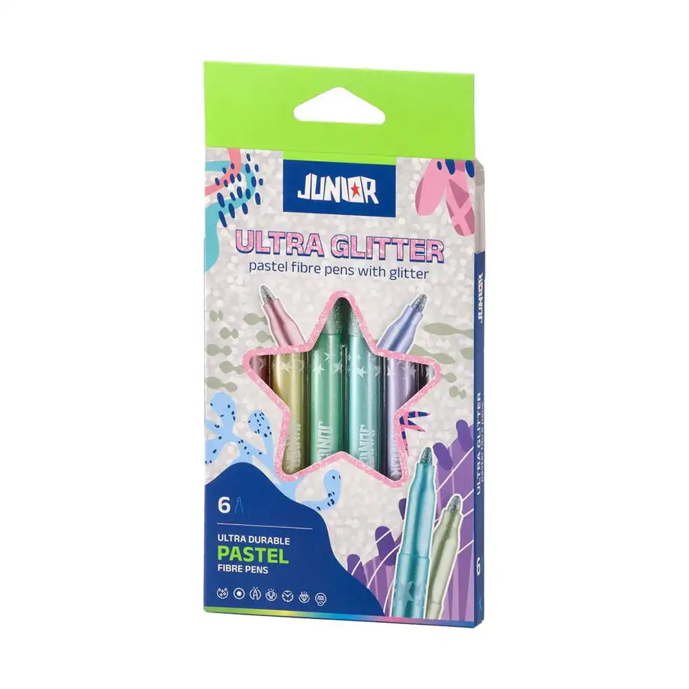 Флумастери Junior Ultra Glitter