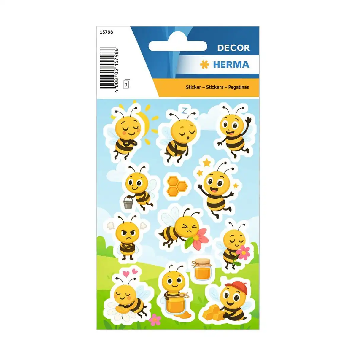 Herma Стикери Пчели
