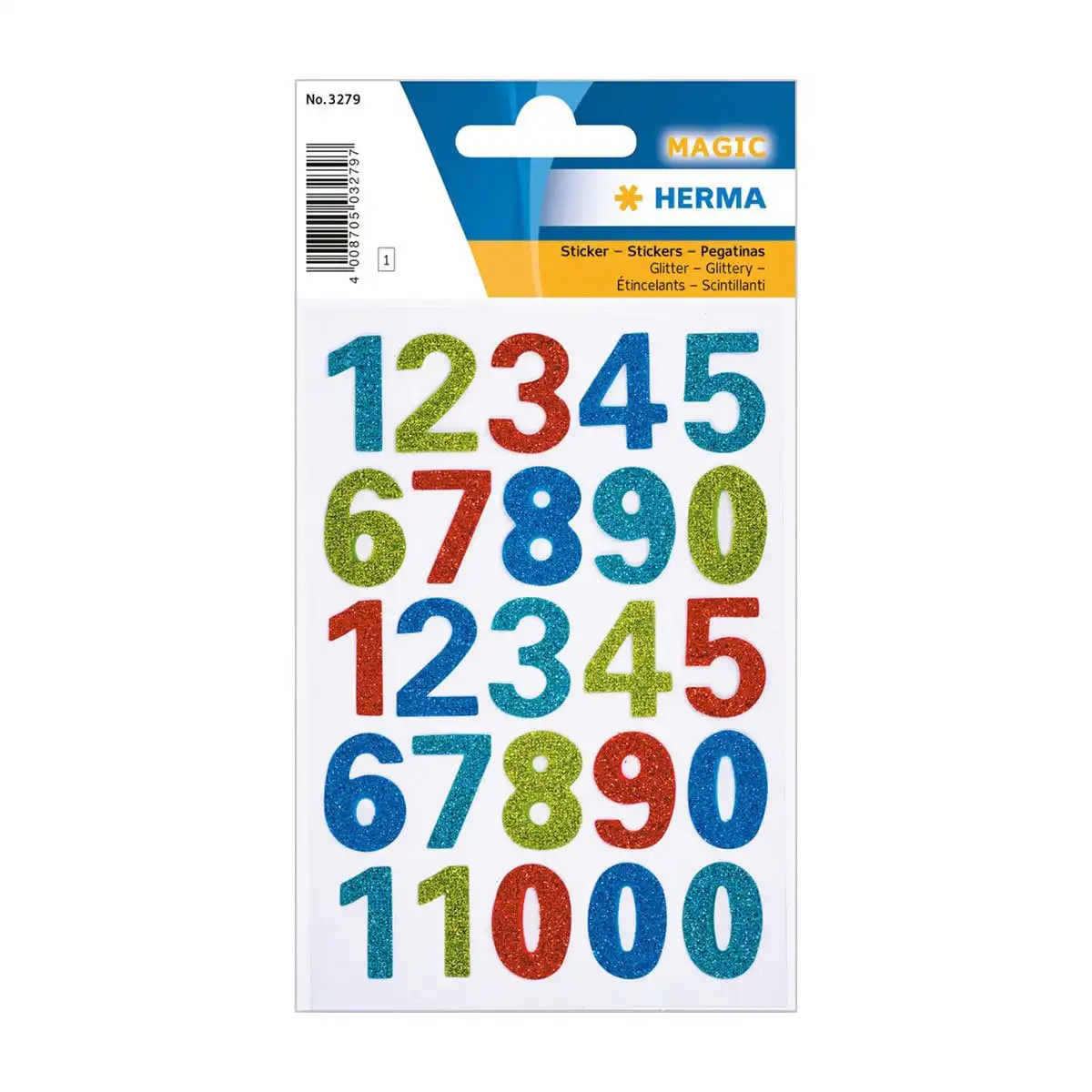 Herma Стикери Числа