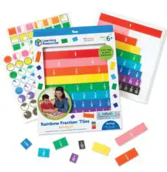 Learning Resources Плочки с дроби