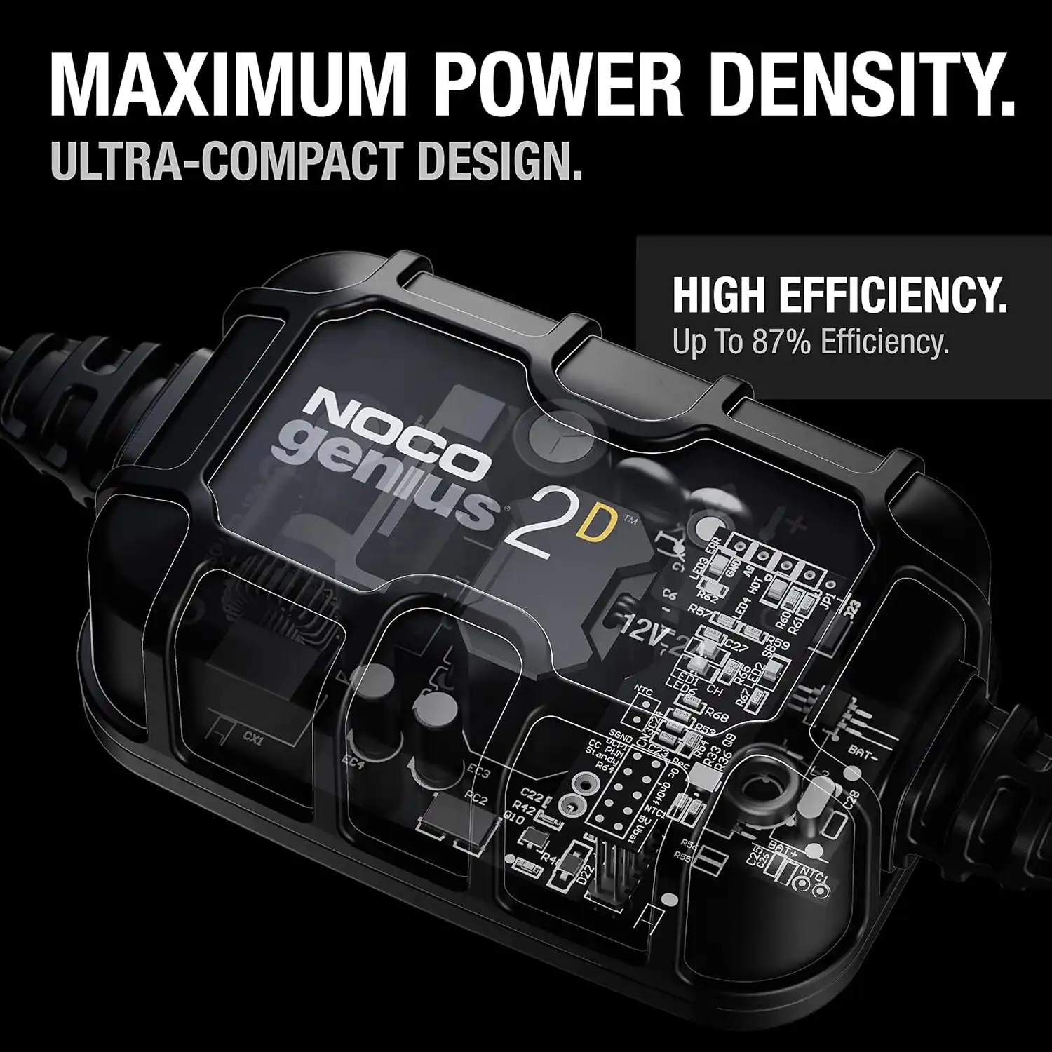 NOCO зарядно за акумулатор Battery Charger - GENIUS2D - 1A