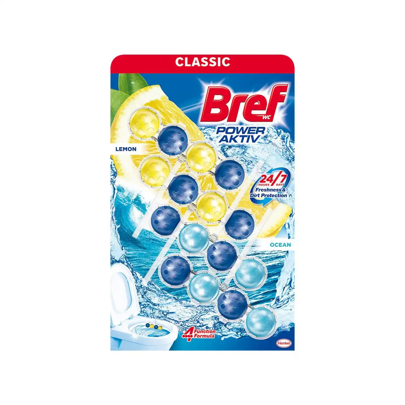 Ароматизатор за тоалетна Bref Power Aktiv