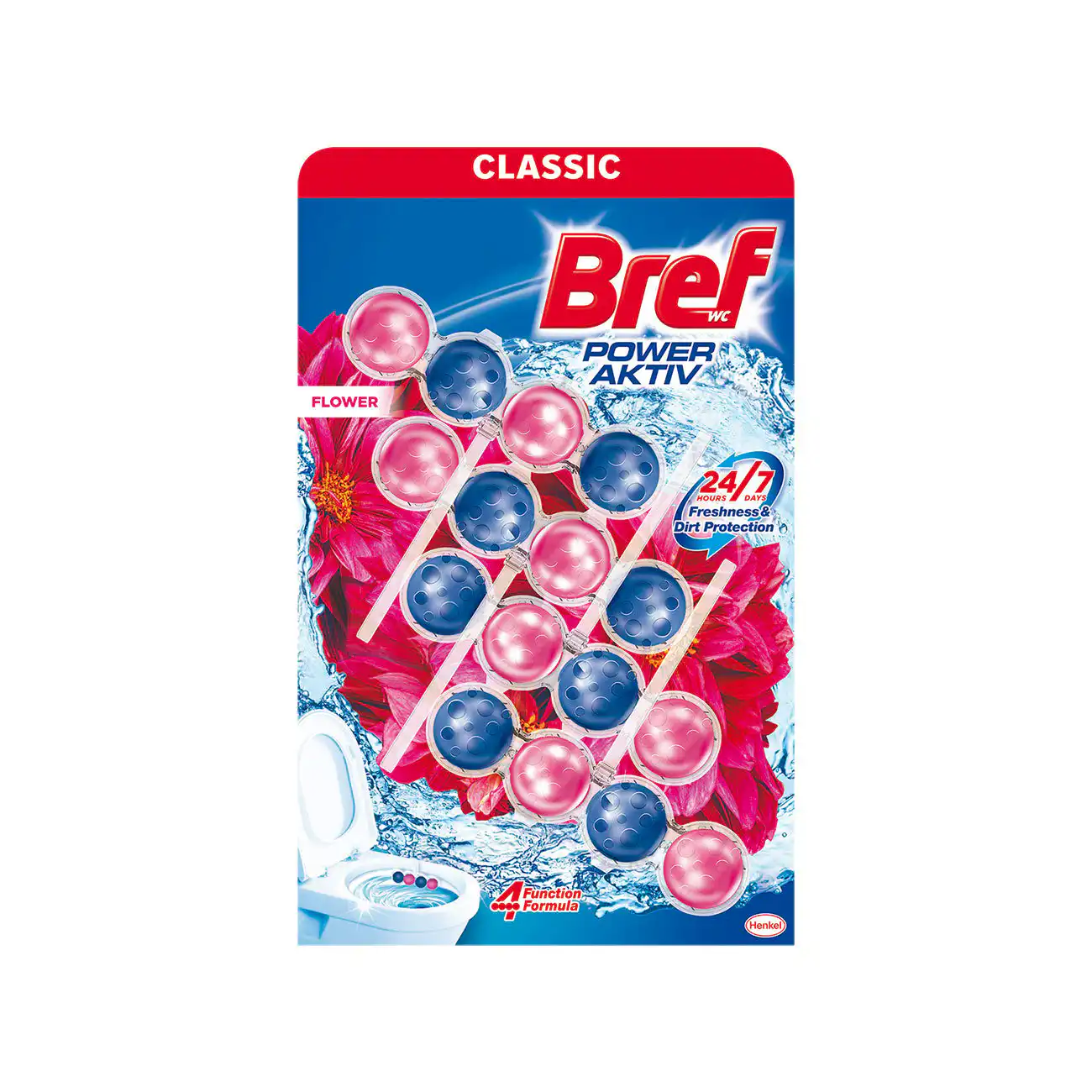 Ароматизатор за тоалетна Bref Power Aktiv