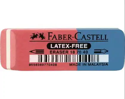 Гума за молив и мастило Faber-Castell Правоъгълна