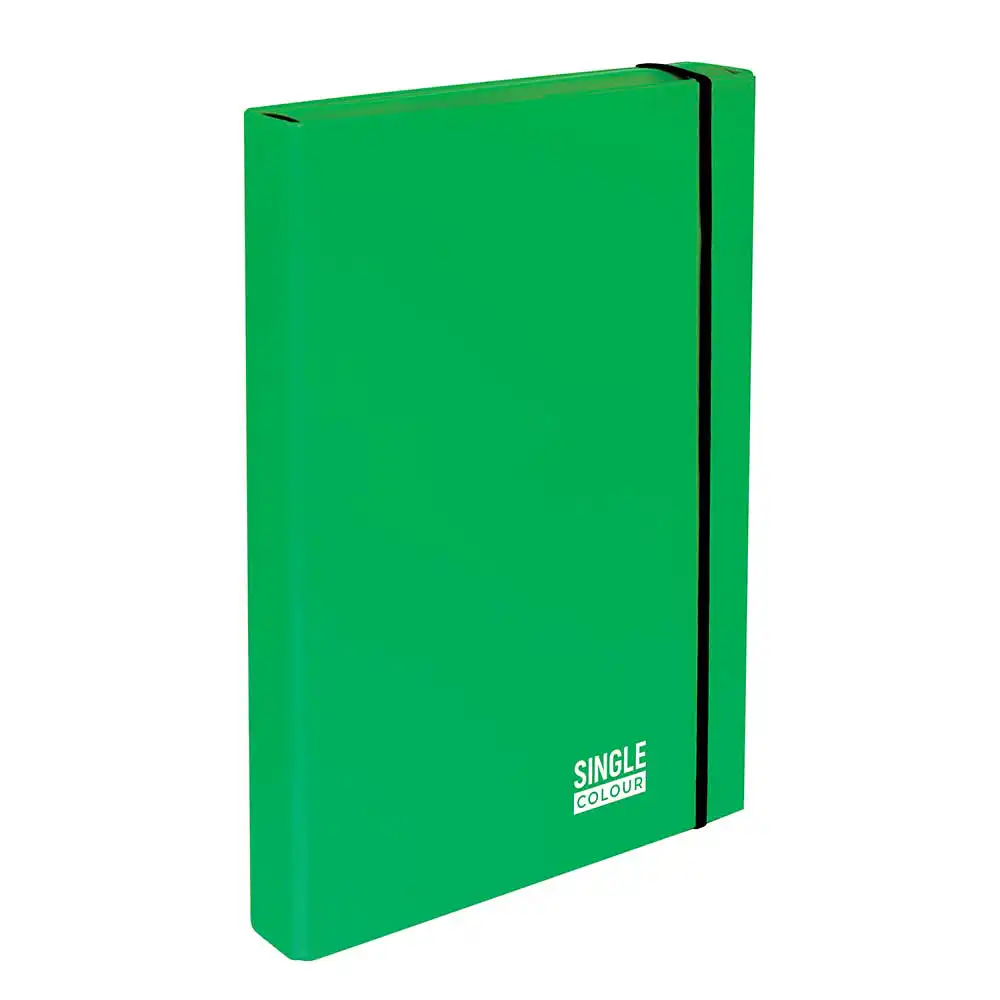 Кутия с ластик Single Colour 230х315х40 мм