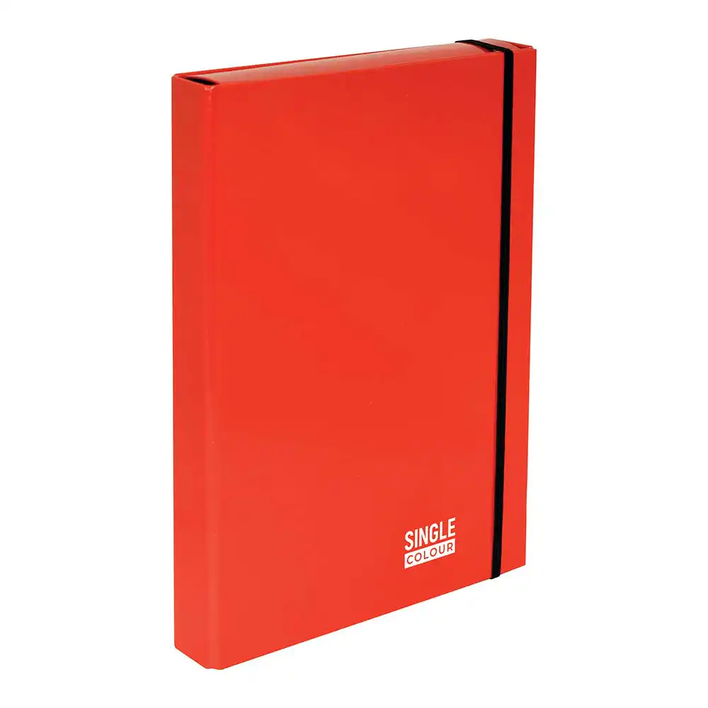 Кутия с ластик Single Colour 230х315х40 мм